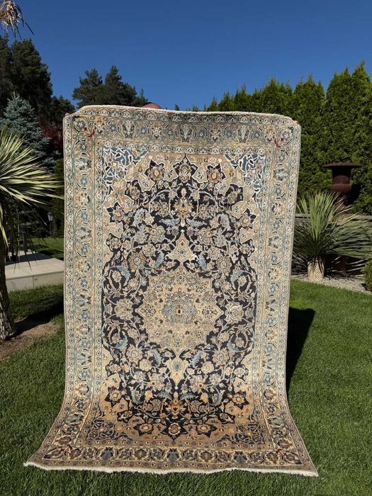 Dywan Perski Kaszmirowy + Jedwab Iran Nain 200x120 sklep 11 tyś NAJTANIEJ