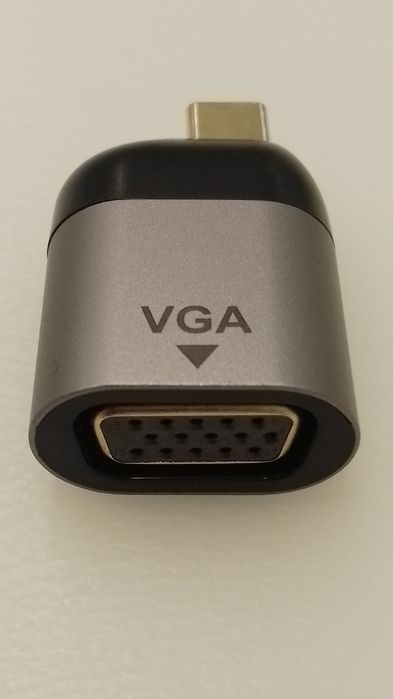 Перехідник USB C на VGA