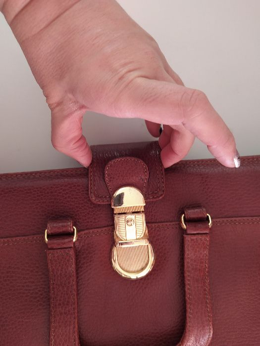 Mala Escritório Francesco Biasia em pele