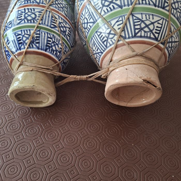 Tambores africanos artesanais