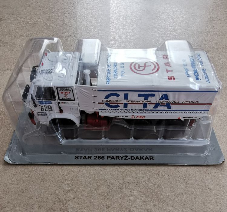 Star 266 DAKAR Deagostini w skali 1:43