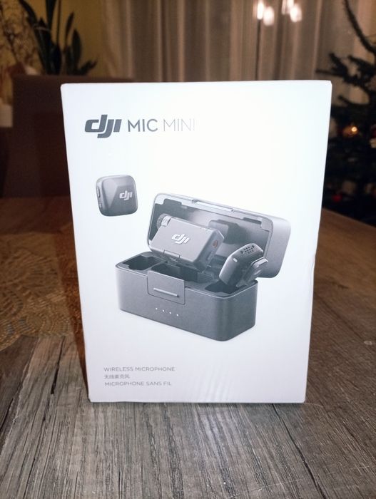 DJI Mic Mini 2tx + 1rx zestaw nowy stacja ładująca