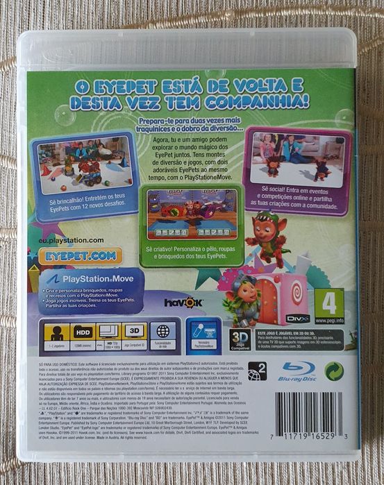 Jogo Ps3 Esy Pet & Amigos