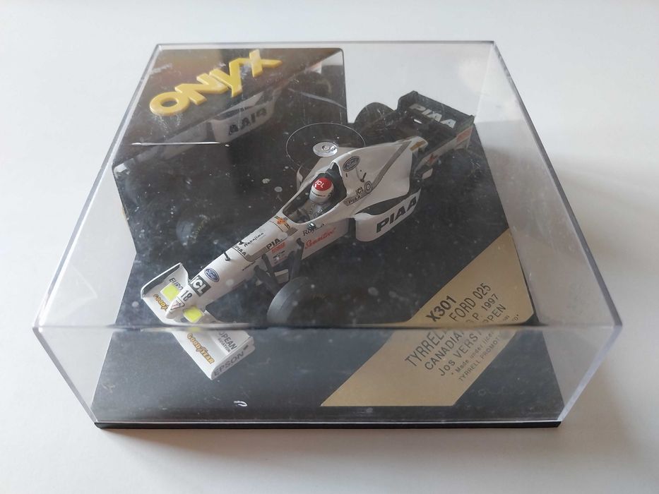 miniatura 1/43 TYRRELL 025 Jos Verstappen (1997) | edição Onyx