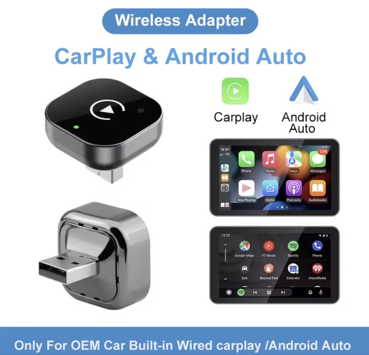 Bezprzewodowy Adapter CarPlay / AndroidAuto