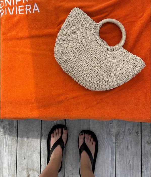 Соломеная сумочка