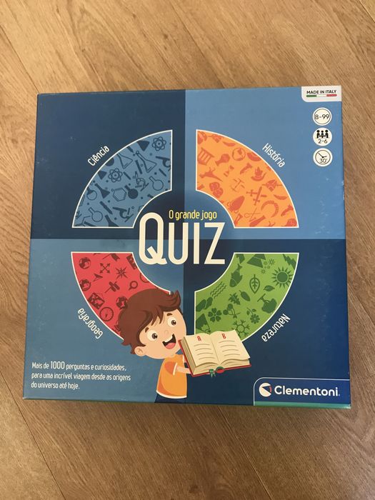 Jogo O Grande Jogo Quiz - Clementoni