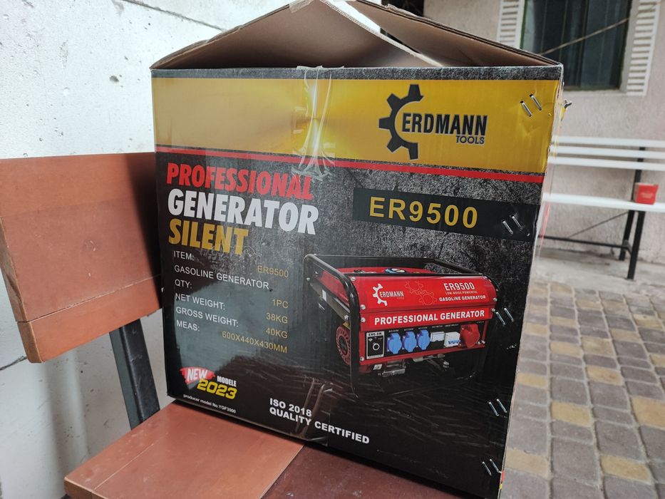Генератор Erdmann ER9500 4,8 кВт
