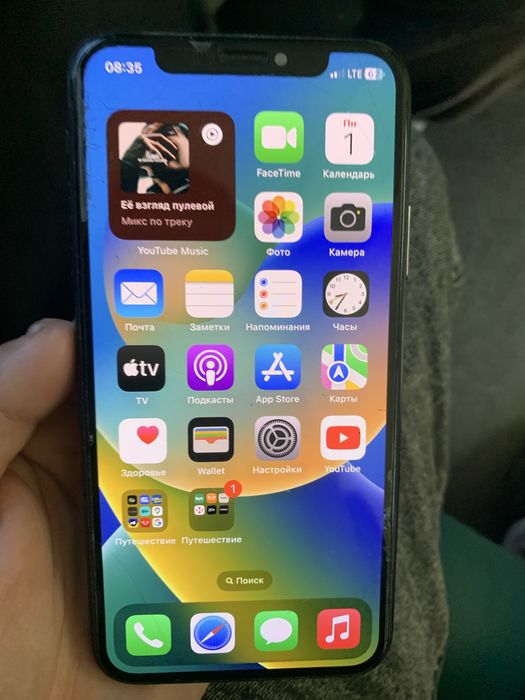 Продам iphone x 64 гб акб 76