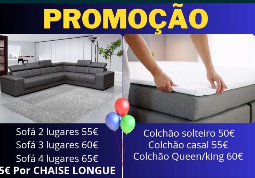 Higienizaçao lavagem a seco sofas colchoes cadeiras avpartir de 25,00