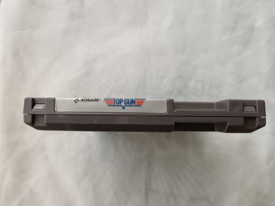 Top Gun [NES, 1988] Loose With Nintendo Cover - Authentic