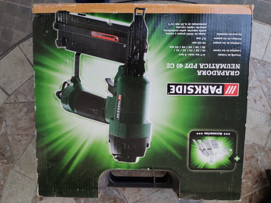 Maquina Parkside Lidl Agrafador - Nova