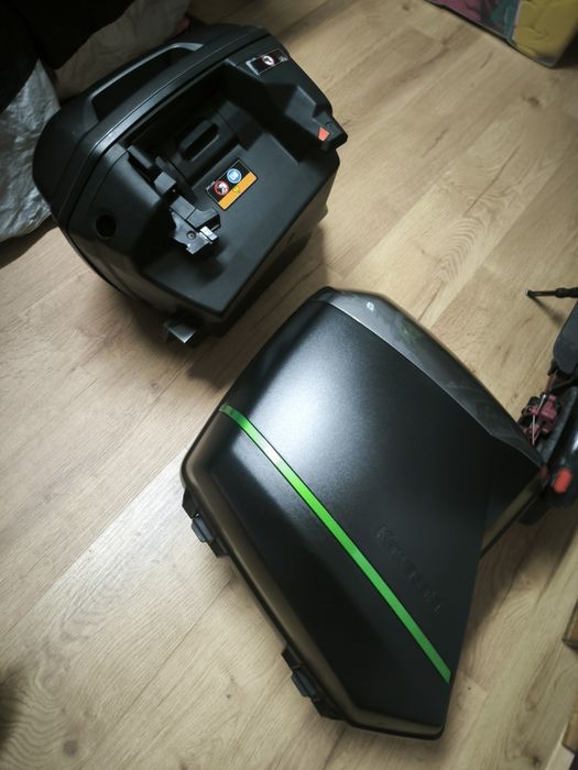 Malas laterais kawasaki Versys 1000.