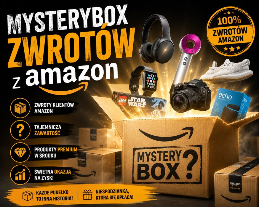 Paczki Zwrotne Amazon |Mystery Box | Niespodzianka | Co trafisz?