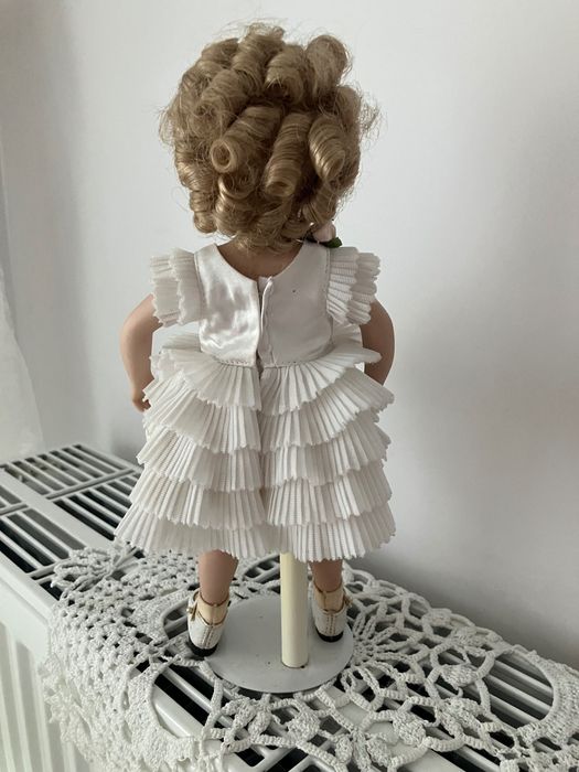 Kolekcjonerska lalka porcelanowa shirley temple