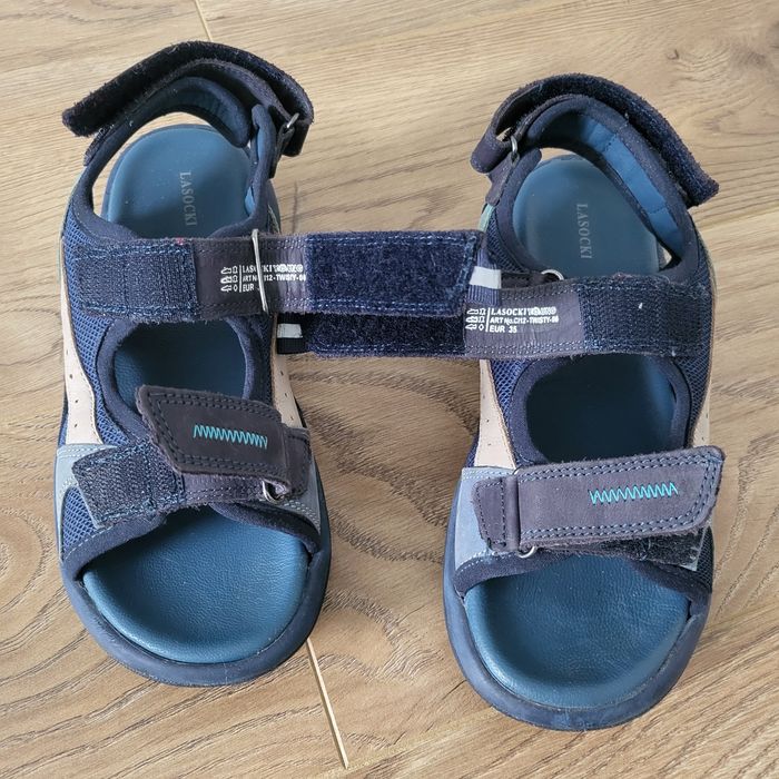 Sandały chłopięce skórzane r.35 Lasocki