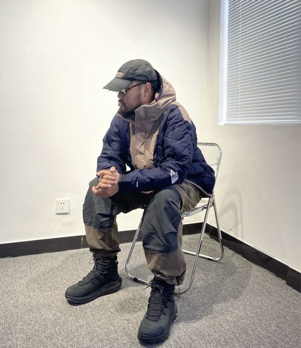 Зимовий пуховик TNF The North Face UE Pioneer Design Series фіолетовий