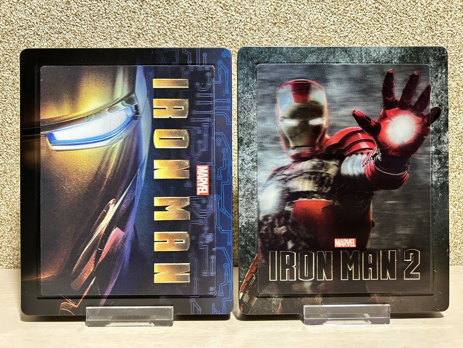 Steelbook Blu-ray Lenticular Железный человек 1-3 / Люди Икс: / Логан.