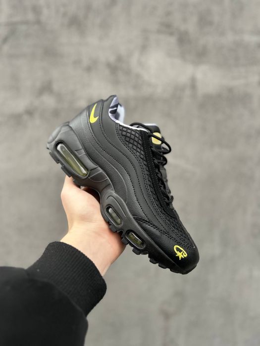 АКЦІЯ! Nike Air Max 95 Corteiz «Black Tour Yellow» 36-45 найк