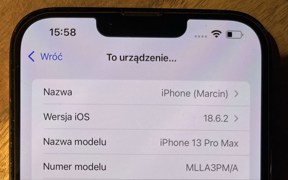 Iphone 13 Pro MAX kosmiczna szarosc!