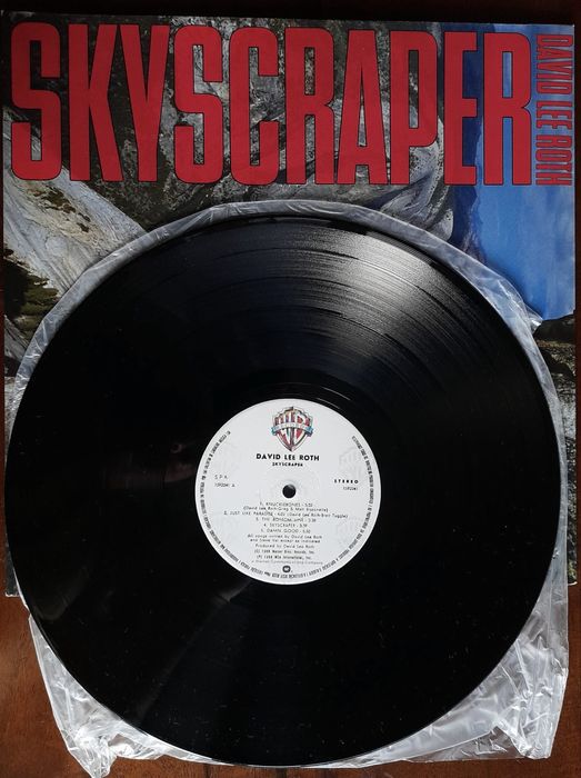 Vinil / Lp - David Lee Roth - album Skyscraper 1988