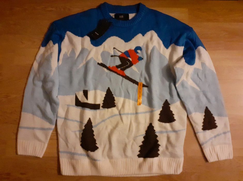 Sweter zimowy męski, rozm. L