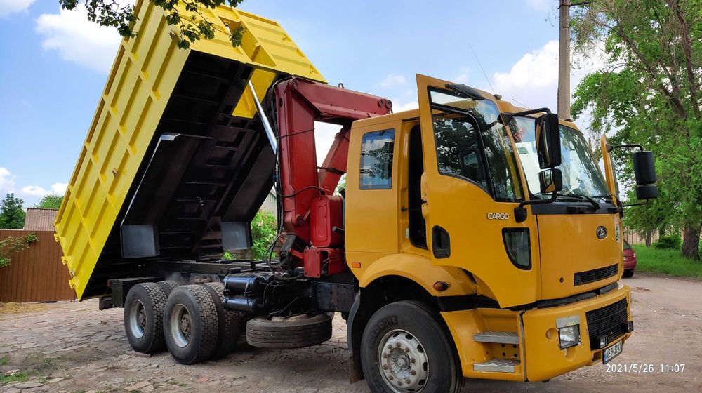 Самоскид + маніпулятор + грейферний ковш. 25т, 30м3,  м. Кривий Ріг