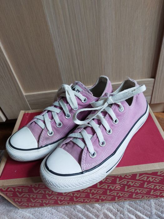 Fioletowe conversy 36,5 różowe trampki converse 36,5 buty All Star 36