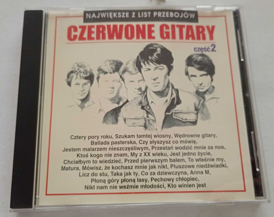 Płyta CD Czerwone Gitary zestaw 4 płyt