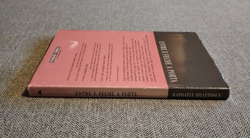 Livro "Entre e feche a porta" de Raphaele Billetdoux
