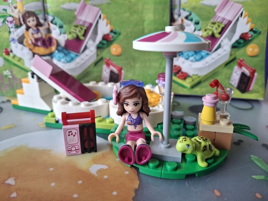 Klocki lego friends 41090 ogrodowy basen Oliwii