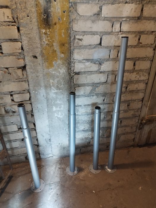 Nogi do stołu teleskopowe regulowane