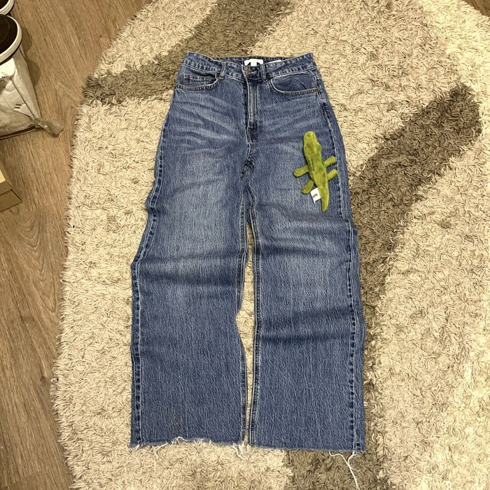 Широкі Джинси H&M Blue Wide Jeans 36 Sk8