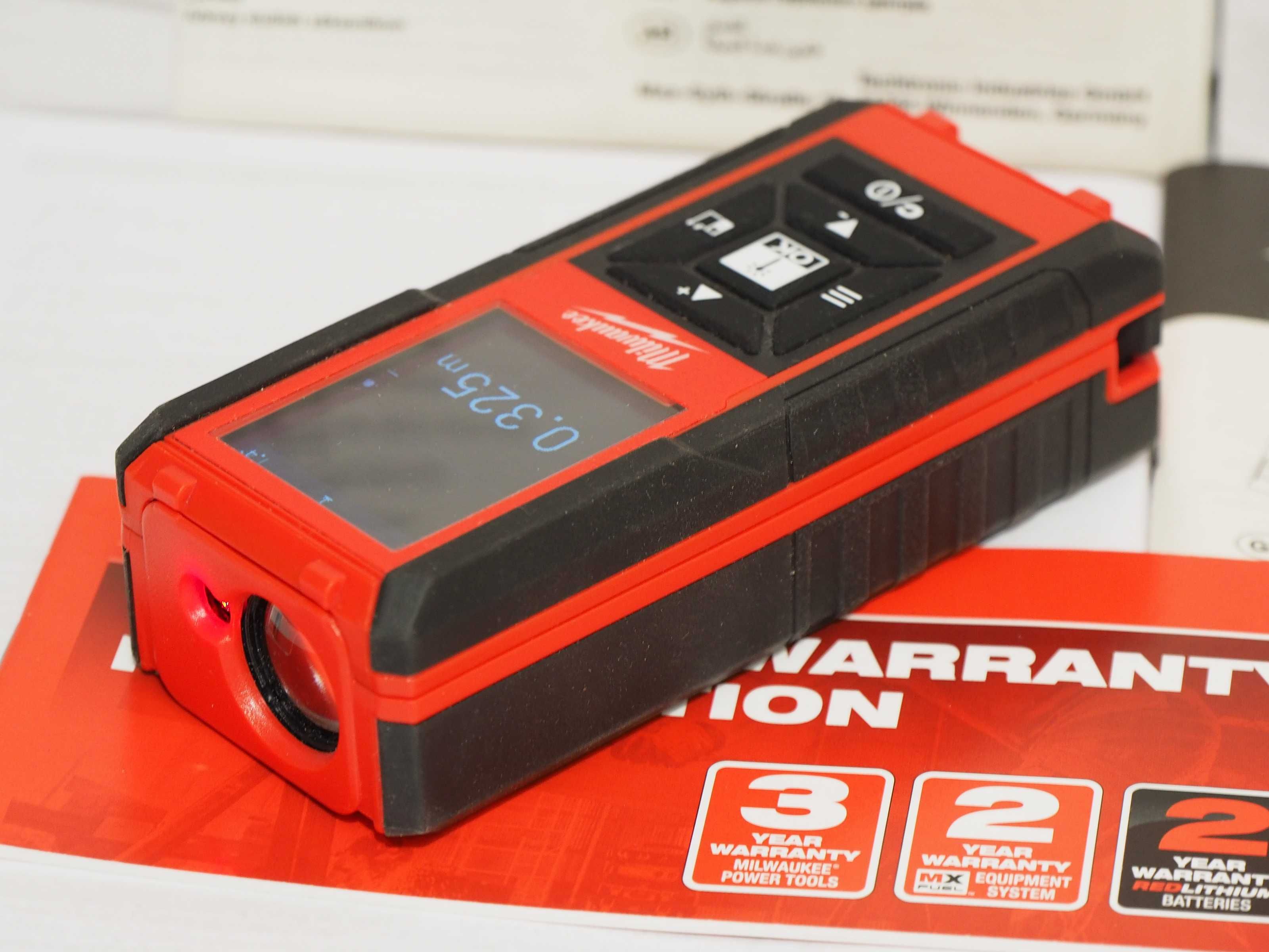 MILWAUKEE LDM 100 dalmierz laserowy miarka miara leica Nowy 100m ...