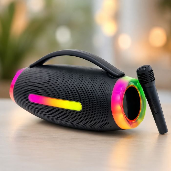 Колонка MS-3643BT-W / Колонка Bluetooth з мікрофоном / Акустика з RGB-підсвічуванням.
22.50$ (дроп 23.00$)