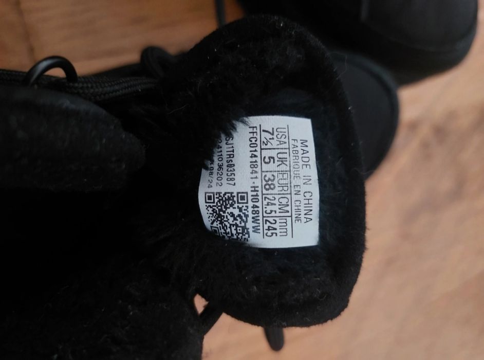 Reebok H1-048 WW Czarny buty na zimę