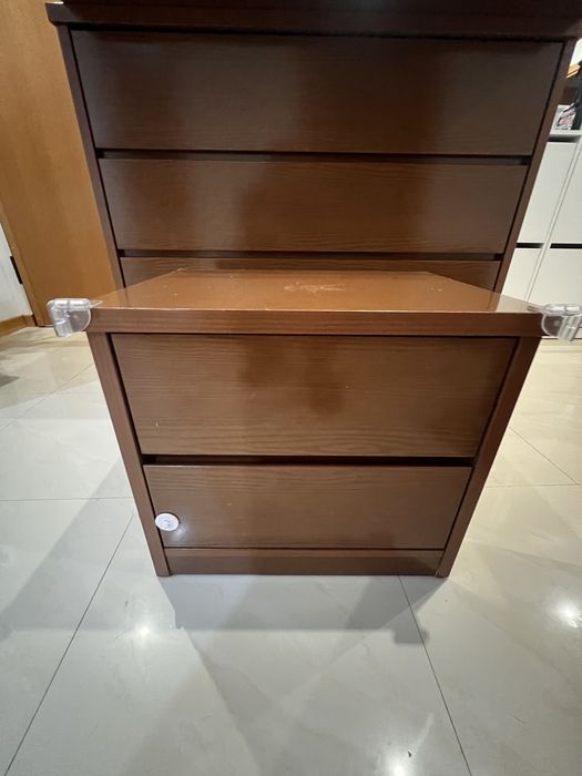 Troco quarto completo madeira de cerejeira