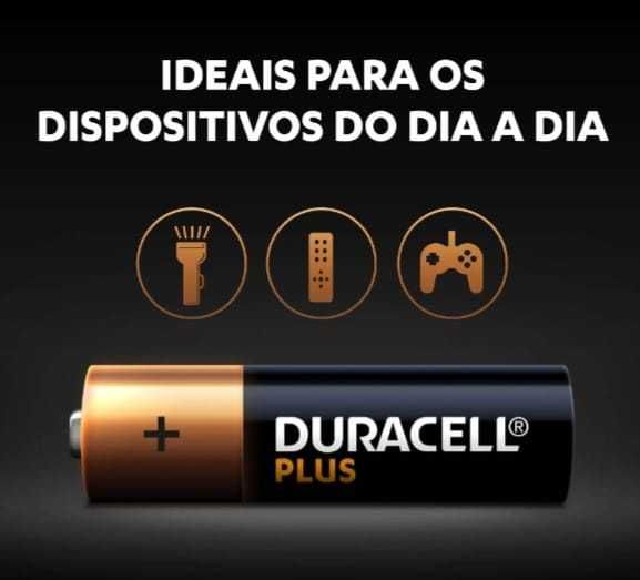 Pilhas duracell novas