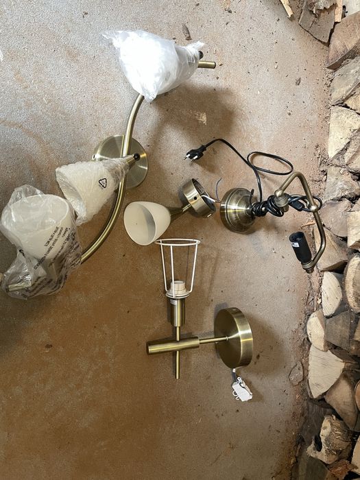 Lampa kinkiet lampka wynajem swiatlo żarowka