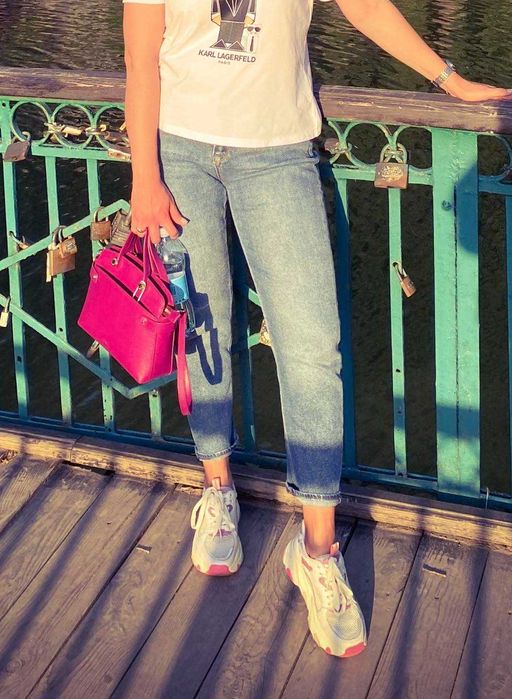 Джинси мом с-м р.