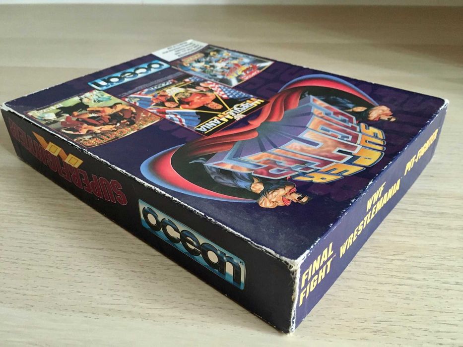 Caixa Superfighter Commodore Amiga