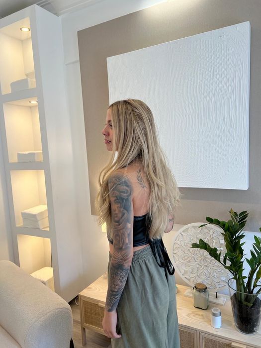 Peruca 100% Cabelo Humano 60cm