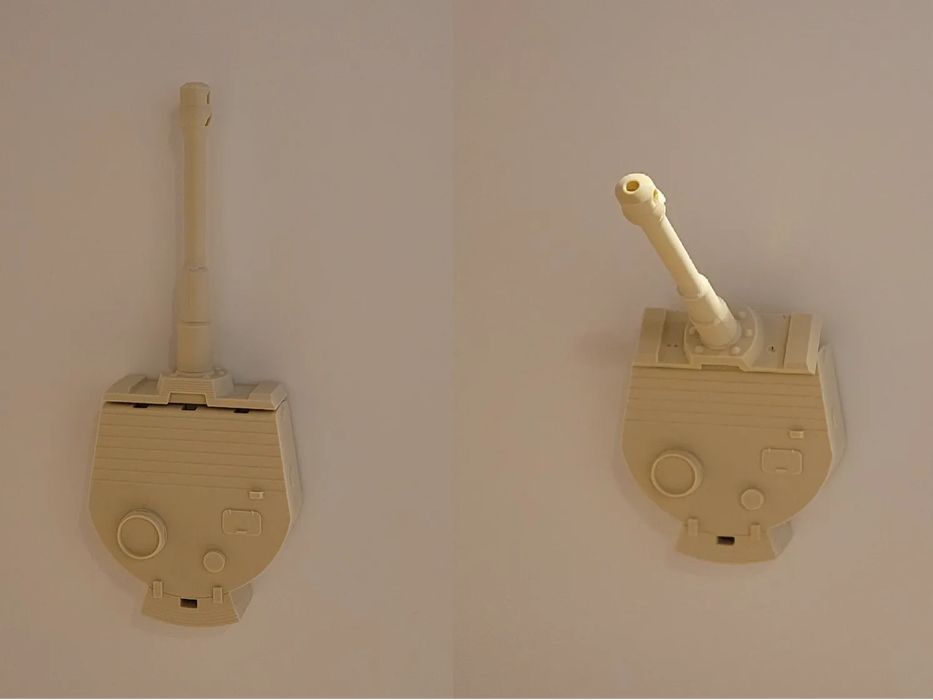 Gancho Dobrável Tanque Tiger 1 (Suporte Opcional)