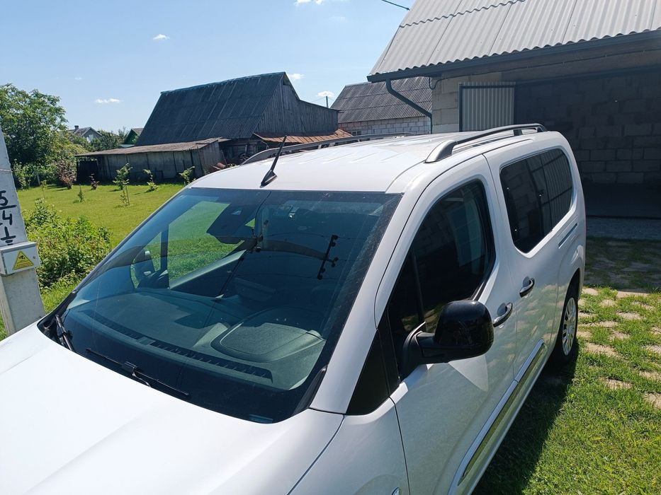 Рейлінги OmsaLine Solid для Citroen Berlingo/Multispace довга база (2 шт)