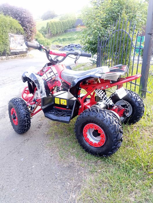 Quad akumulatorowy - HECHT czerwony sport 1200 W