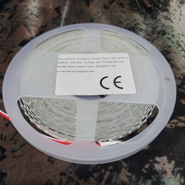 Nowa Taśma Led 10m 24V 8mm Ciepły Biały 3000K