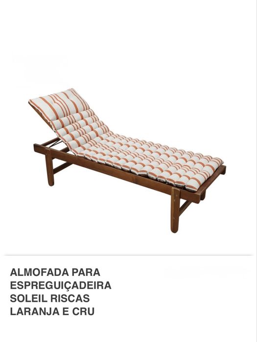 2 almofadas para espreguiçadeiras