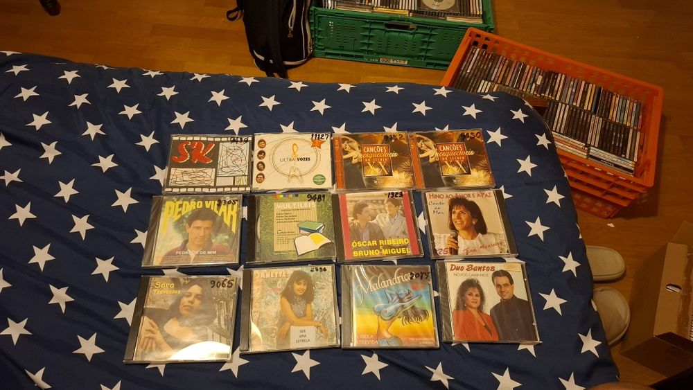 Lote 46 CDs Música Portuguesa / Fado / Popular / Variados