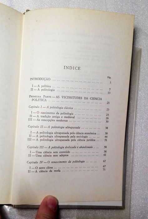 Livro A Ciência Politica Actual