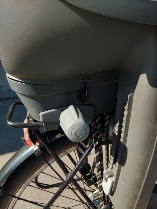 Fotelik rowerowy na bagażnik Hamax Zenith